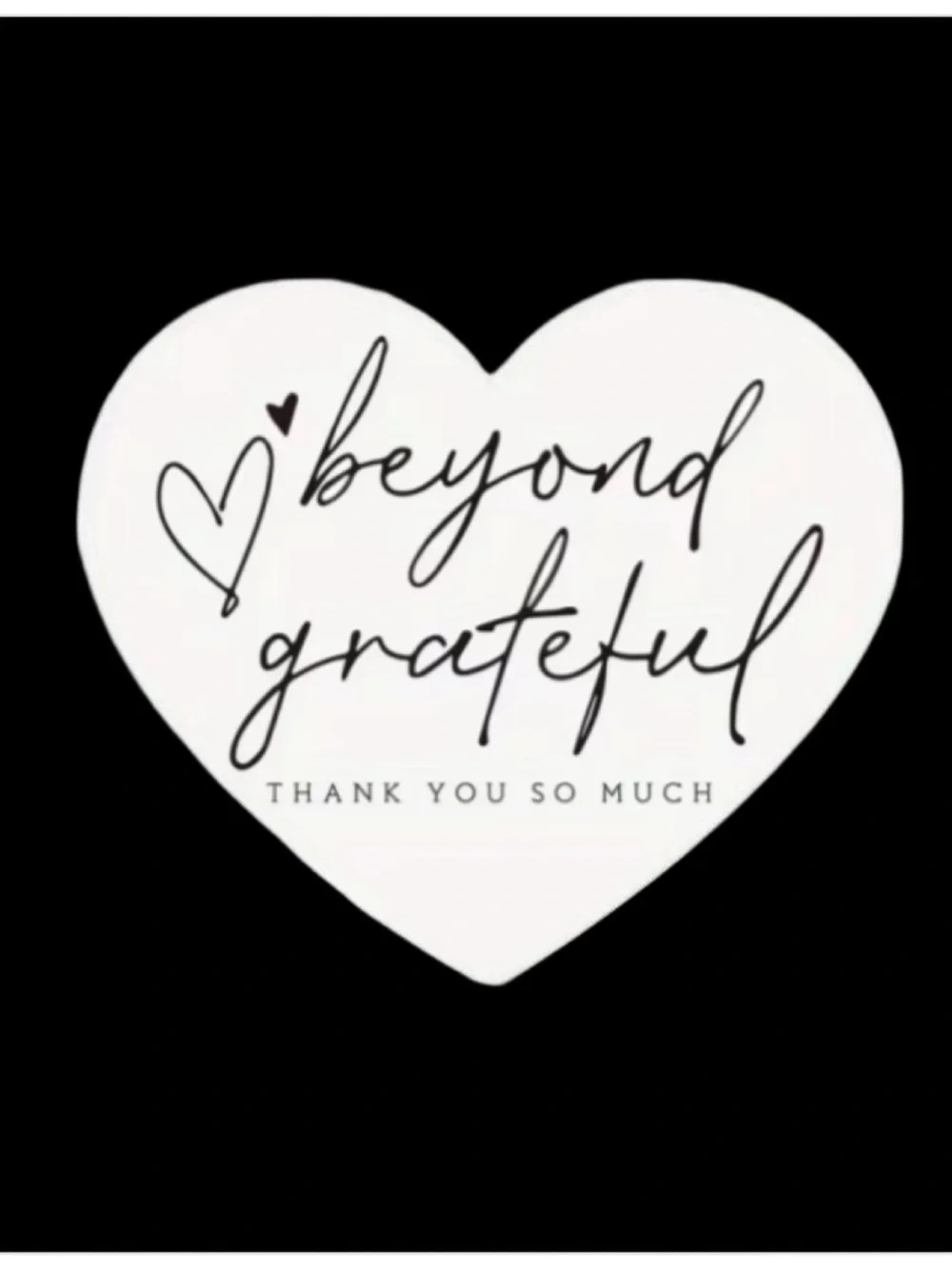 Beyond Grateful Thank You Cards